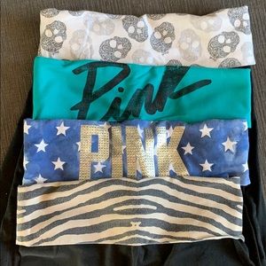 FOUR VS Pink Cropped Yoga Pants Size XS